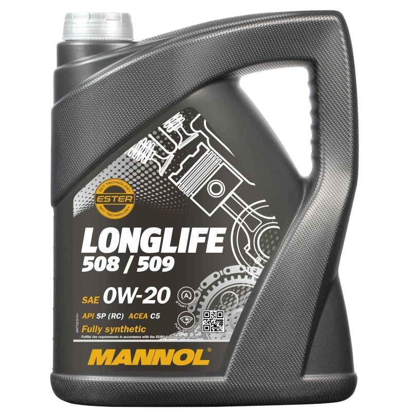 Моторное масло Mannol Longlife 508/509 0W20, 5л